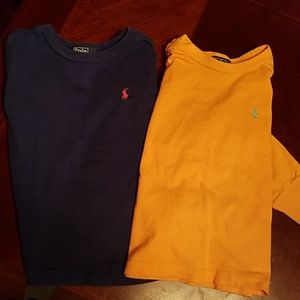 Polo Ralph Lauren long sleeved cotton t shirts 2t